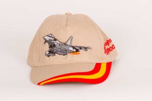 Gorra Bordada Eurofighter con bandera
