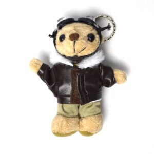 Llavero oso piloto