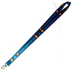 Lanyard Academia General del Aire mosquetón