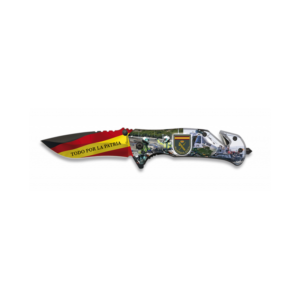 Navaja táctica asistida 3D "Guardia Civil"