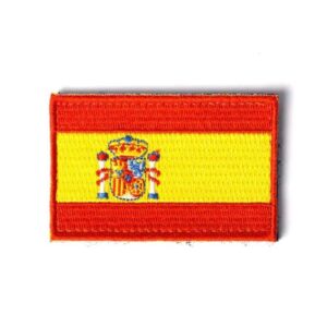 Parche bordado bandera de España grande