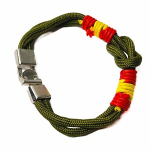 Pulsera bandera de España barlovento