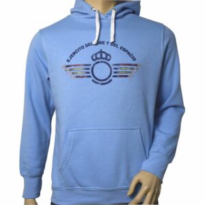 Sudadera azul ejército del aire y del espacio de mujer