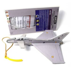Avión Eurofighter con lanzador