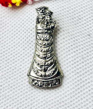 Pin Virgen de Loreto Plata
