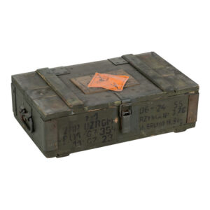 Caja de madera Militar #01