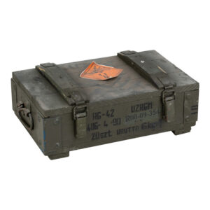 Caja de madera Militar #03