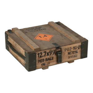 Caja de madera Militar #04