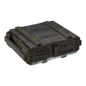 Caja de madera Militar #06