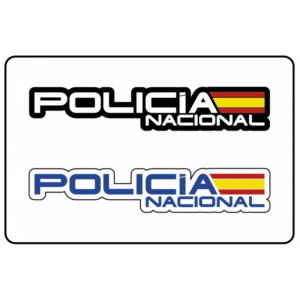Adhesivos de la Policía Nacional