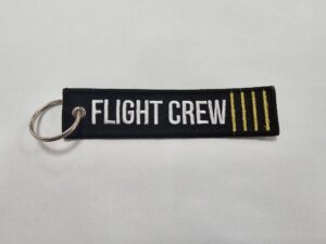 Llavero Flight Crew cuatro galones