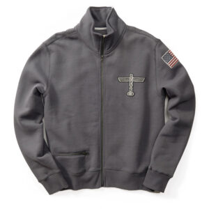 Sudadera con logotipo vintage de Boeing con cremallera completa
