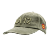 Gorra verde lavado bordada Ala 12