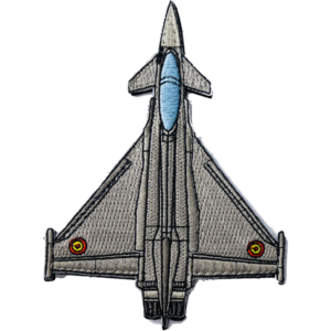 Parche Bordado Avión Eurofighter Typhoon