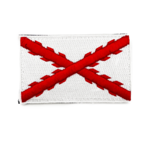 Parche bordado Cruz de Borgoña