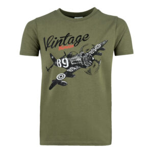 Camiseta infantil Avión Series Vintage
