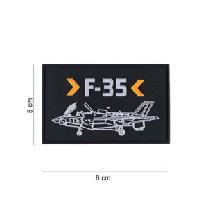 Parche 3D PVC F-35