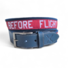 Cinturón «REMOVE BEFORE FLIGHT»