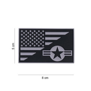 Parche 3D PVC Stars and Stripes USAF