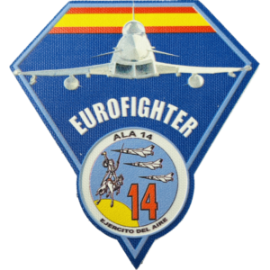 Parche Nylon 3D Eurofigther Ala 14