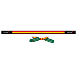 Pulsera de tela España con cierre pasador