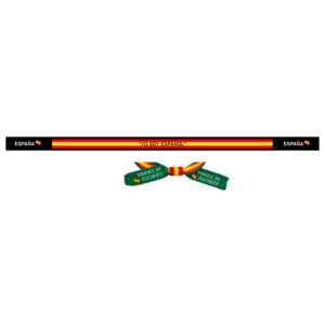 Pulsera de tela "Yo soy español"