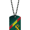 Placa con cadena de bolas Guardia Civil