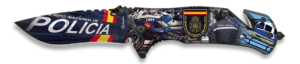 Navaja temática "Policía Nacional"