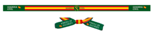 Pulsera Guardia Civil con pasador