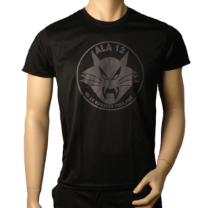 Camiseta técnica Ala 12 F-18 Negro