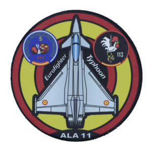 Parche Nylon 3D Ala 11 Eurofighter Typhoon