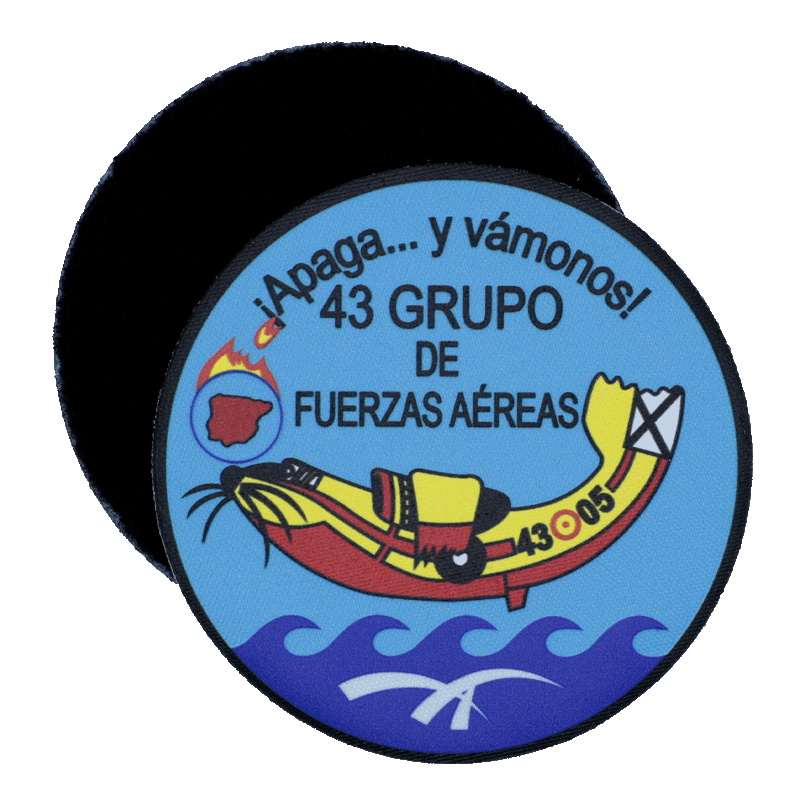 Parche Nylon 3D Grupo 43 - Imagen 2