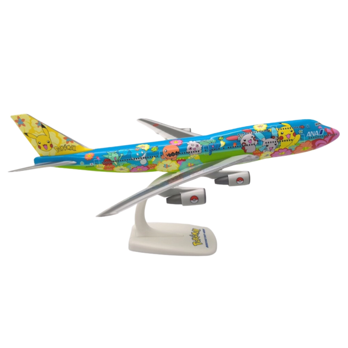 Maqueta ANA Pokémon Boeing 747-400 (JA8956) / Scale: 1/250 - Imagen 2